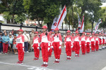 Pelepasan Peserta Gerak Jalan 8 Kilometer Tingkat Sekolah Dasar (SD) di Kabupaten Buleleng