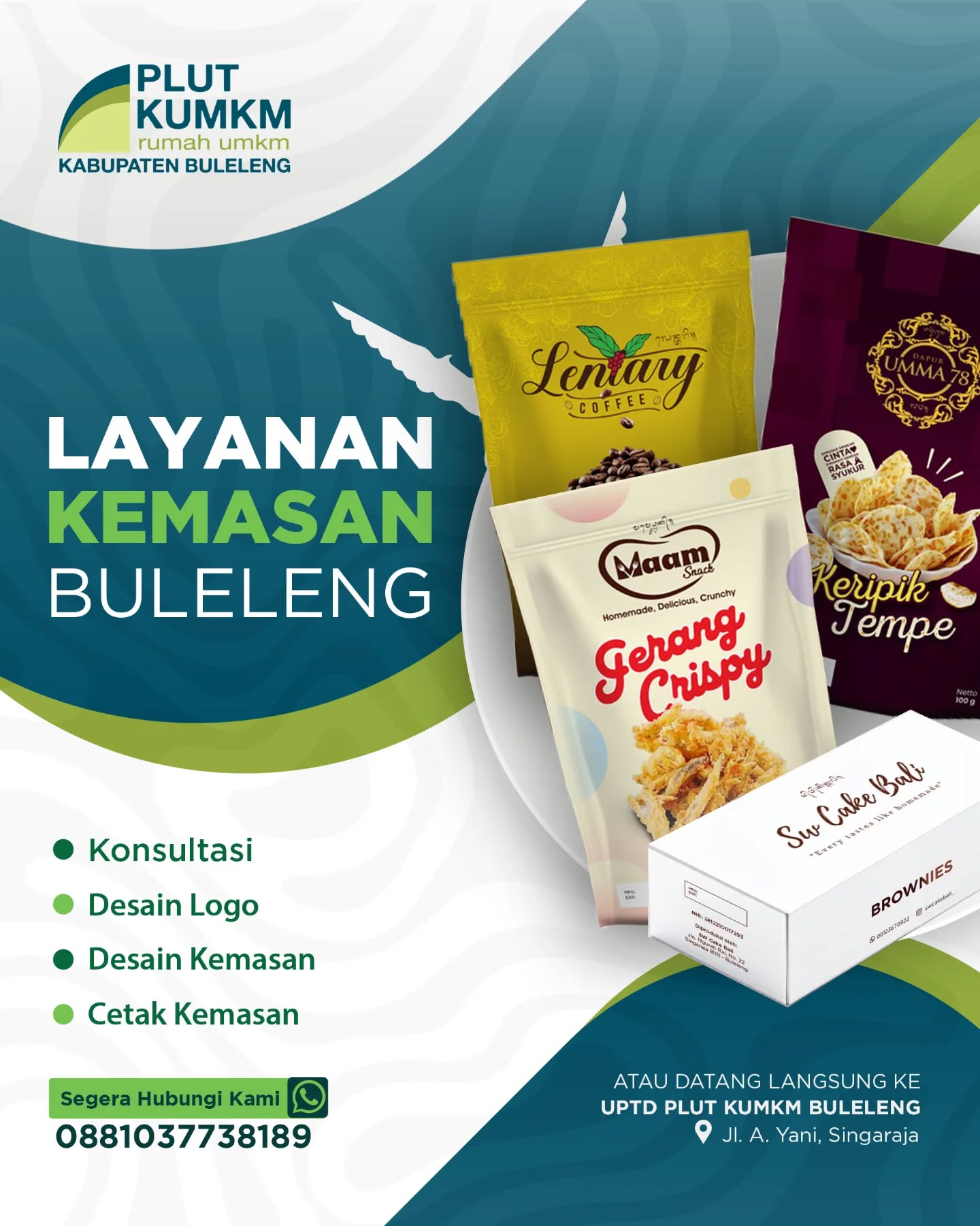 Layanan Kemasan PLUT KUMKM Buleleng 