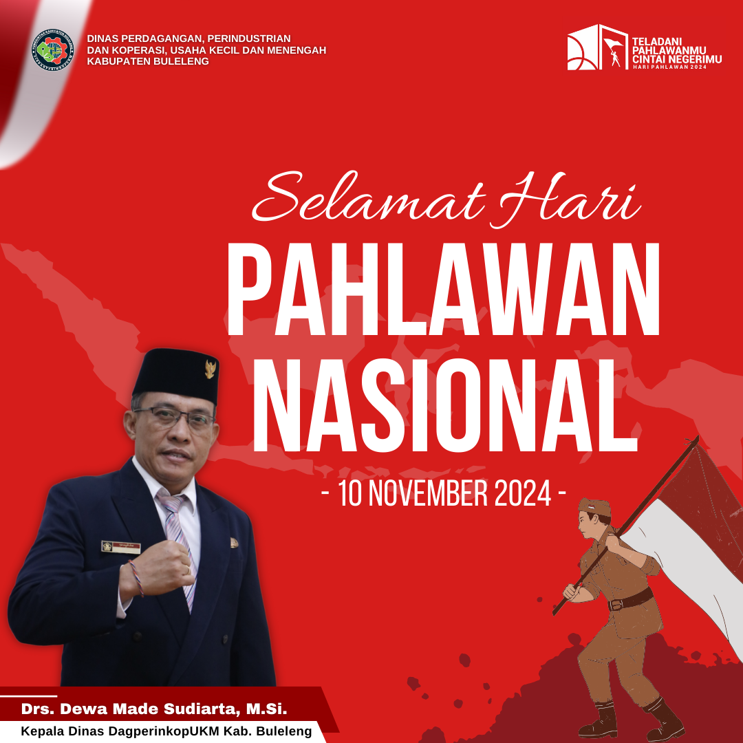 Selamat Hari Pahlawan Nasional Tahun 2024