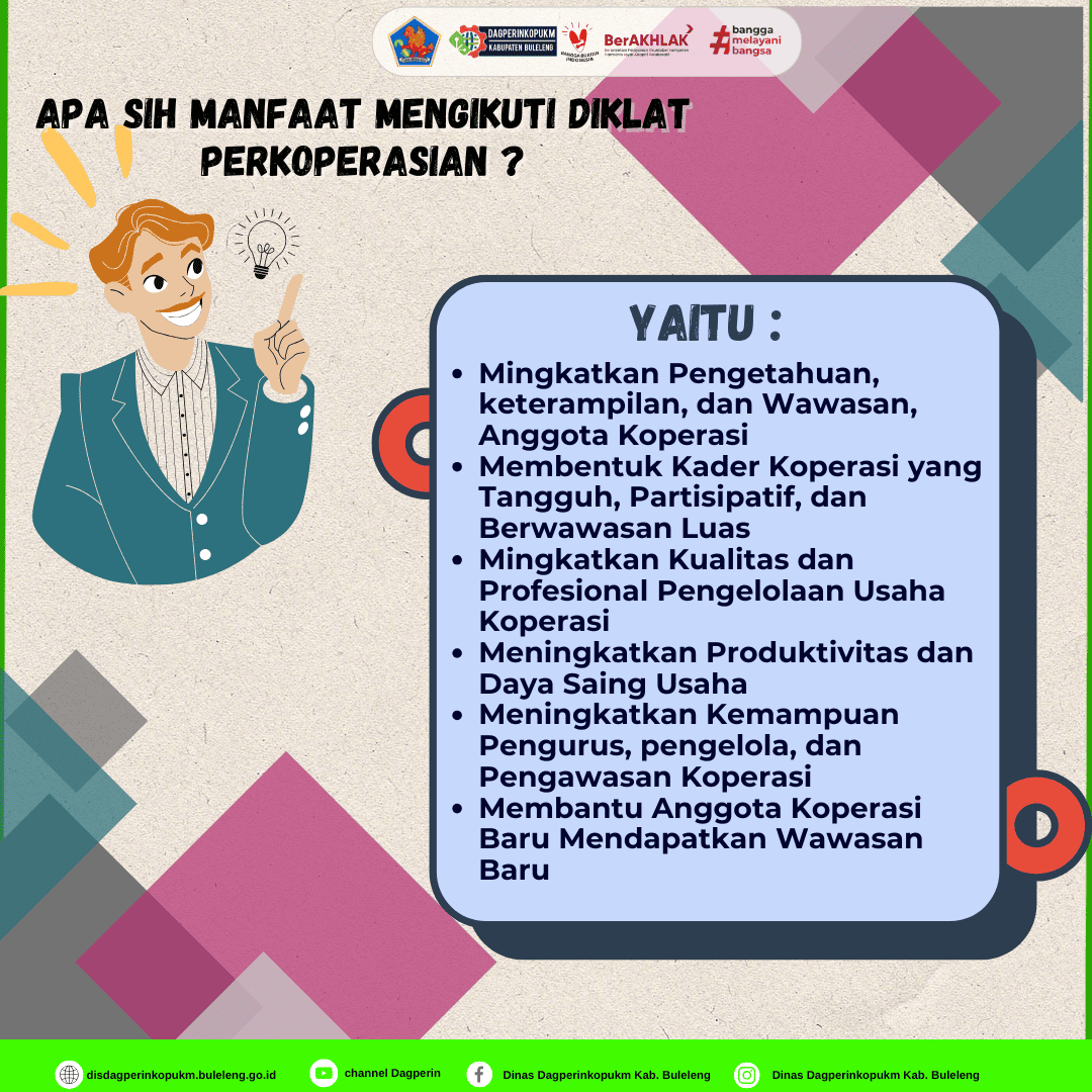 Apa sih Manfaat Mengikuti DIKLAT Perkoperasiaan ?