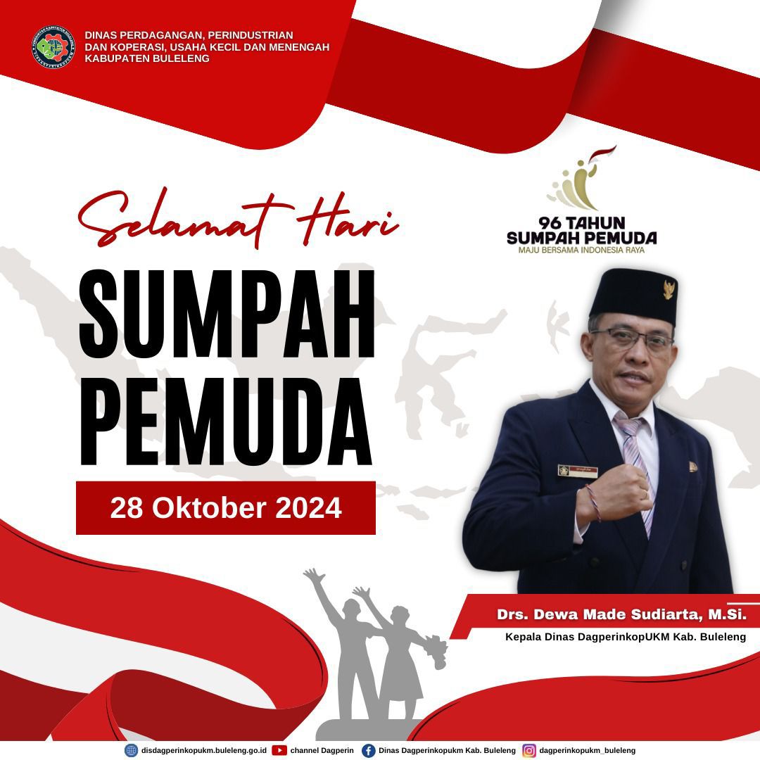 Selamat Hari Sumpah Pemuda ke 96 Tahun 2024